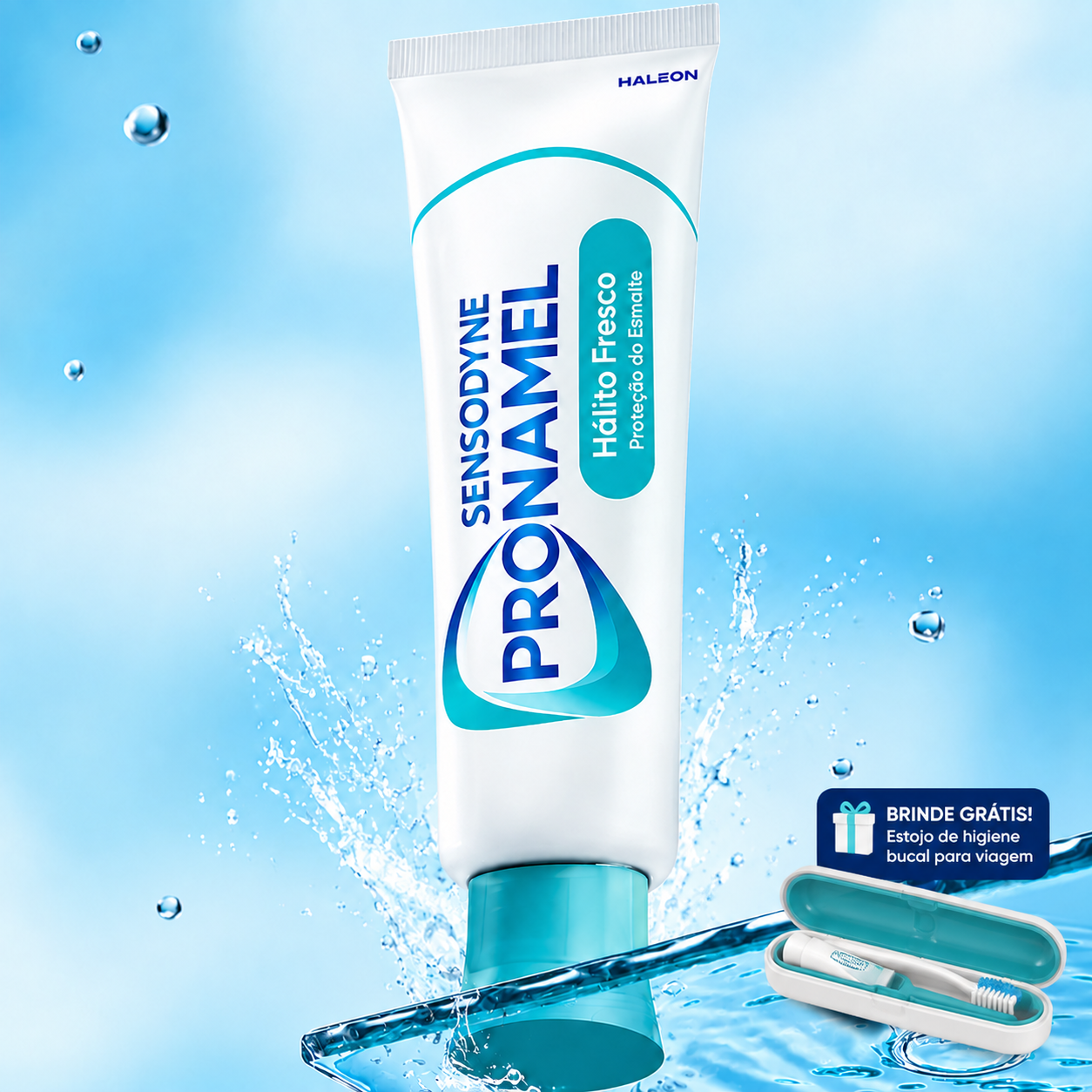 Creme dental Sensodyne Pronamel Fresh Breath